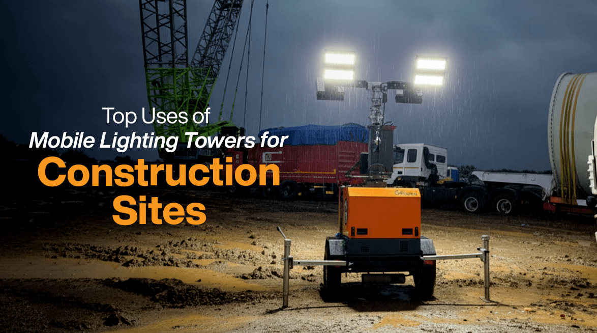 Top Uses of Mobile Lighting Towers for Construction Sites