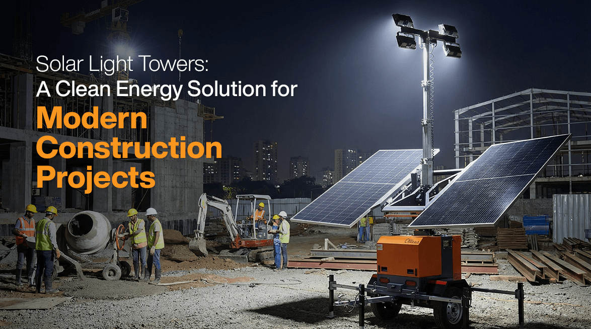 Solar Light Towers: A Clean Energy Solution for Modern Construction Projects