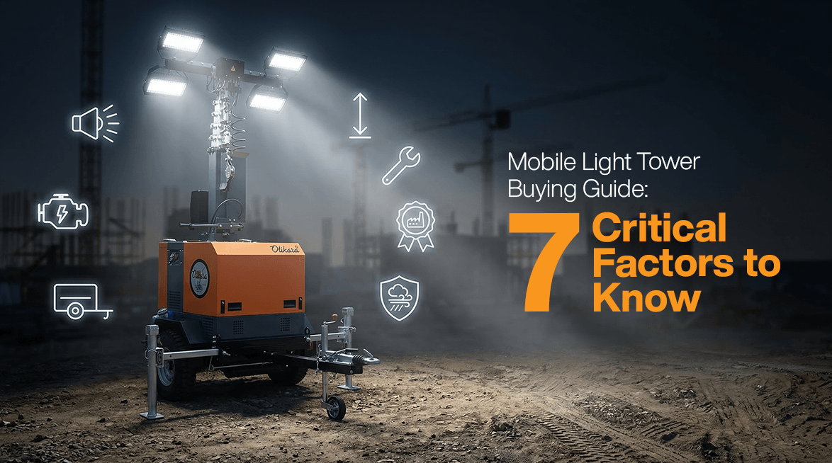 Mobile Light Tower Buying Guide: 7 Critical Factors to Know