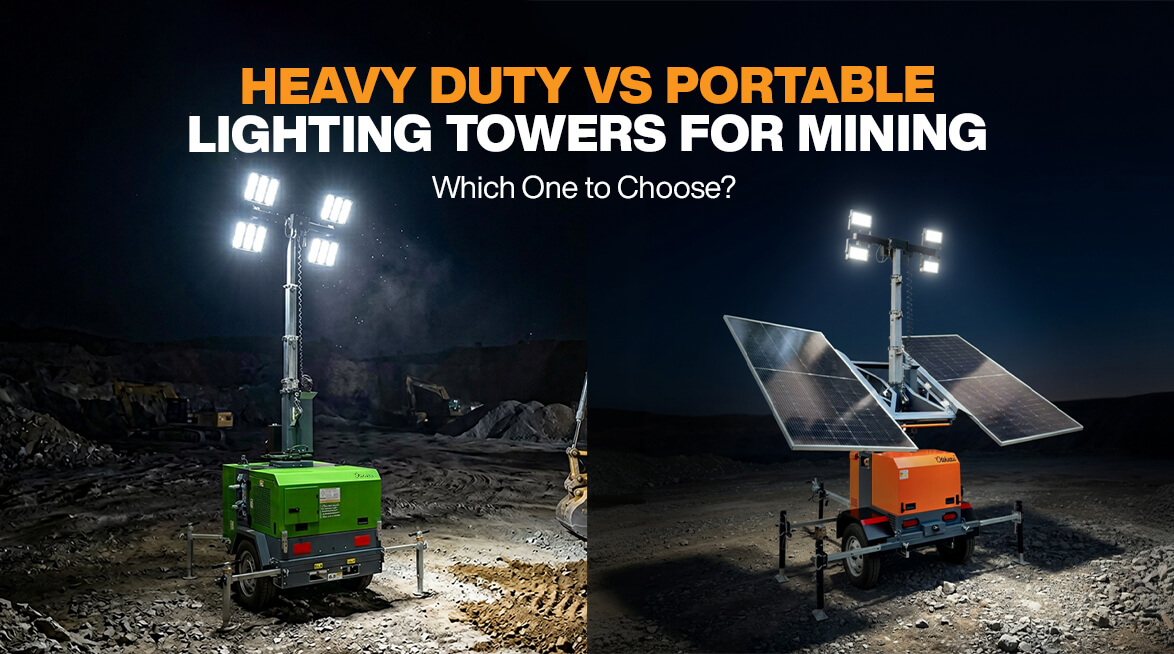 Heavy Duty vs Portable Lighting Towers for Mining: Which One to Choose?