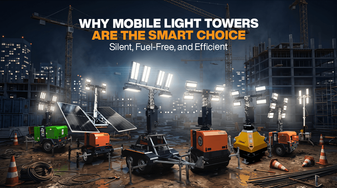 Why Mobile Light Towers are the Smart Choice: Silent, Fuel-Free, and Efficient