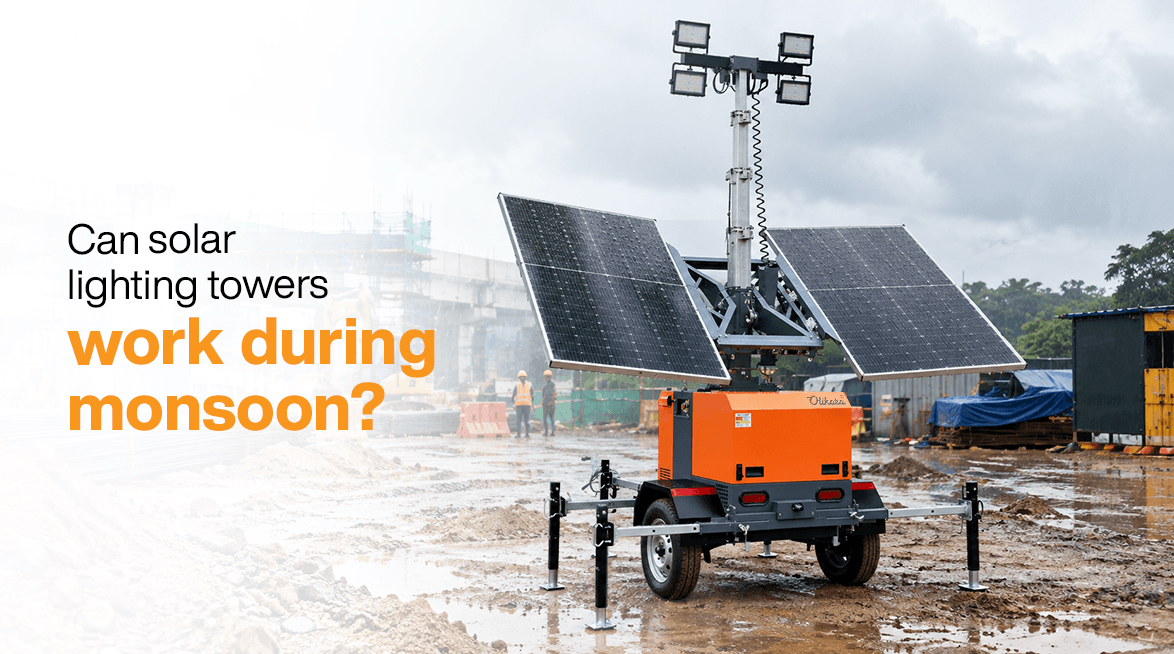 Can Solar Lighting Towers Work During Monsoon?
